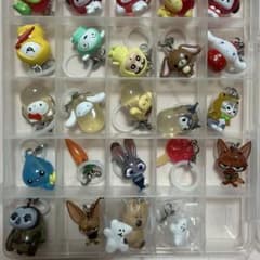 【匿名配送】キャラクター めじるしアクセサリー　キーホルダー まとめ売りのサムネイル
