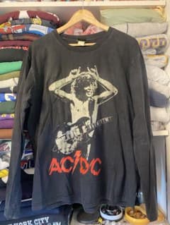 AC/DC ACDC アンガスヤング　GTSタグ ロンTのサムネイル