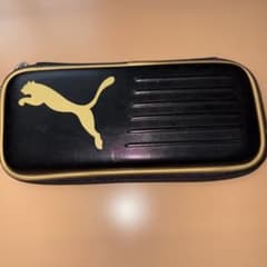 PUMA 筆箱 ペンケース ブラック ゴールドのサムネイル