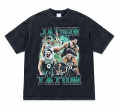JAYSON TATUM NBA ボストン・セルティックス Tシャツ ブラックのサムネイル