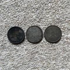 大正三年 五十銭銀貨 3枚セットのサムネイル