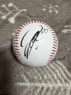 北海道日本ハムファイターズ 達孝太 直筆サインボール 球団ロゴボール