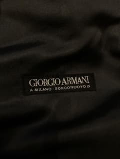 【超高級品】Giorgio Armani ウールコートのサムネイル
