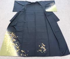 新品 高級 訪問着 正絹 濃緑 葡萄柄 暈し染 ガード加工済み 約60万円 新品 高級 訪問着 正絹 濃緑 葡萄柄 暈し染 ガード加工済み 約60万円