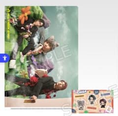 Mrs. GREEN APPLE A4 클리어 파일 & 스티커 시트