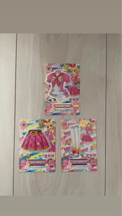 アイカツカードピンクトルテセット売り✨のサムネイル