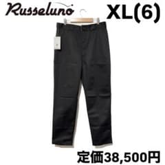 新品 ラッセルノ ゴルフ ウィンド ワーク ロングパンツ ブラック XL 6