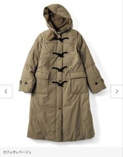 リブ イン コンフォート 軽やかにこなれ見えする 撥水ロングダッフルダウンコート リブインコンフォート 軽やかにこなれ見えする撥水ロングダッフル