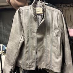 メルカリ内L1点のみ　jent louis レザーブルゾン　（タグ付き） メルカリ内L1点のみ jent louis レザーブルゾン （タグ付き） Leather