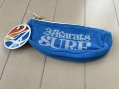 24Karats SURF Pouch, Blue, Brand New