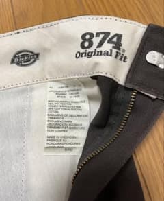 Dickies 874 ディッキーズ ワークパンツ ブラウン W32×L28のサムネイル