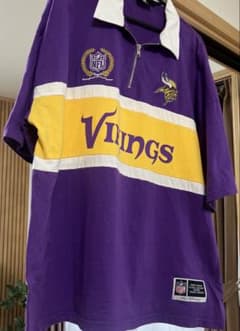 NFL Vikings ハーフジップ Tシャツのサムネイル
