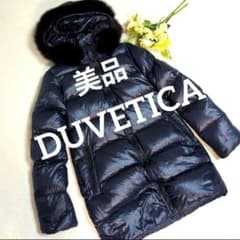 ej19 DUVETICA ダウンジャケット ラクーン レディースL相当 - メルカリ