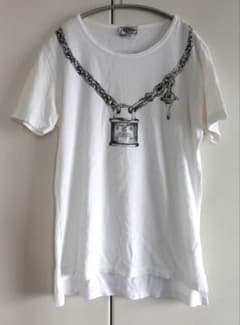 【名作】ヴィヴィアンウエストウッド パドロックチェーン だまし絵 Tee 44 名作】ヴィヴィアンウエストウッド パドロックチェーン だまし絵 Tee