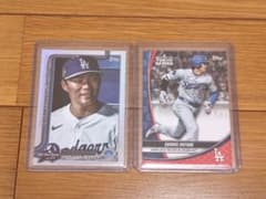 ぱ*ー様 topps apdateSeries2025 大谷翔平　山本由伸のサムネイル
