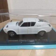 国産名車 1/24 日産 チェリークーペ X-1R カスタム 旧車 ミニカー 国産名車コレクション 日産チェリークーペX-1R 1/24車体のみ - メルカリ