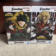 僕のヒロアカ　フィギュア　緑谷出久　爆豪勝己