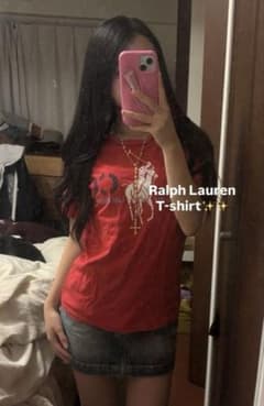 polo Ralph Lauren ビッグポニー　Tシャツ　海外ガールのサムネイル