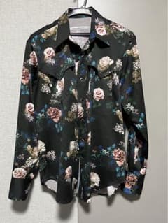 ジョンローレンスサリバン　花柄　シャツのサムネイル