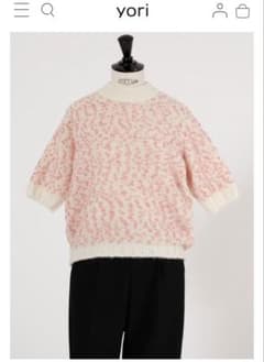 新品】yori shirocon ポッピングシャワーニット(38) - メルカリ