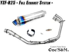 NEW YZF-R25 RG43J 専用 フルエキゾーストマフラー ワンズ管 - メルカリ