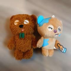 미니언 팀 봉제인형 키홀더