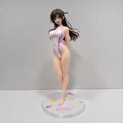 彼女.お借りします」 水原千鶴 桃色ラインの競泳水着ver. AMAKUNI