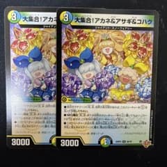 デュエルマスターズ 大集合！アカネ&アサギ&コハク 2枚セット 25RP4