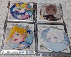 プロジェクトセカイ 鏡音レン グリッター缶バッジ 4点セット - メルカリ