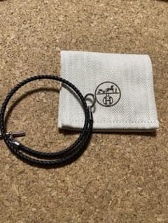 HERMES エルメス レザーブレスレット  《グレナン》 ドゥブルトゥールのサムネイル