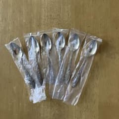 ニッケルシルバー アンティークスプーン 6本セット 未使用品 - メルカリ