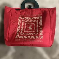 KINOKUNIYA エコバッグ レッドのサムネイル