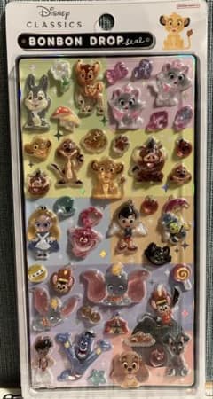 ボンボンドロップシール　クラシック　　ディズニー　正規品のサムネイル