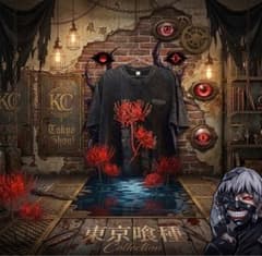 東京 喰種 石田スイ 金木研 Tシャツ tee スマスロ 赫眼 彼岸花 - メルカリ
