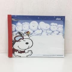 スヌーピー×ANA´s SKI コラボメモ帳 レアのサムネイル