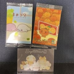 サンエックス　まめゴマ みかんぼうや シュガーココムー カードセットのサムネイル