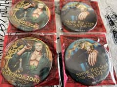 ONE PIECE ゾロ&サンジ輩缶バッジセット4のサムネイル