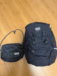 (最終値下げ！)BACH ブラック リュック・ショルダーバッグセットのサムネイル