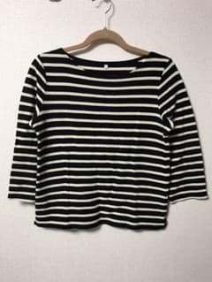 無印良品  オーガニックコットンピケ七分袖Ｔシャツのサムネイル
