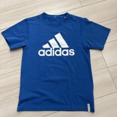 【数回のみ着用】アディダス 160cm ブルー 男の子のサムネイル