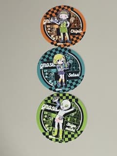 グノーシア セツ しげみち シピ コラボカフェ(ダイナー)コースター3枚