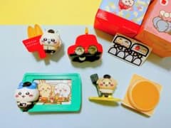 2025マクドナルド ちいかわハッピーセットおもちゃ4種★ハチワレうさぎモモンガのサムネイル