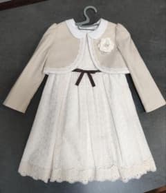 め*い様 女の子115㎝　フォーマル　入園入学卒園式　ワンピース、ボレロセットのサムネイル