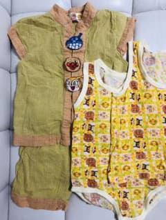 【アンパンマン セット】半袖上下セット90 ロンパース90肌着95のサムネイル
