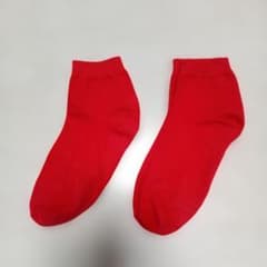 赤　靴下×2セット