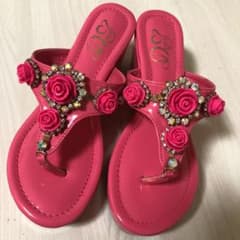 新品未使用♡ビジュー付サンダルのサムネイル