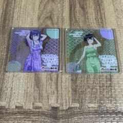 上伊那ぼたん、酔へる姿は百合の花 アクリルコースター 郡上かなで