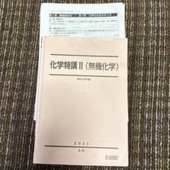 2025駿台テキスト夏期化学特講Ⅱ(無機化学) プリント付きのサムネイル