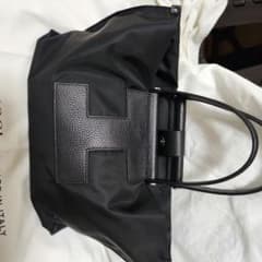 新品・未使用】IACUCCI ソルベットブラック トートーバッグ ベルト付 