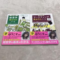 【大学4年間のマーケティング見るだけノート】【大学4年間の経営学見るだけノート】のサムネイル